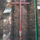 Bytom - church of St. Margaret - cross