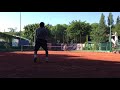 リズム良く動く方法を身につける（ ITF Euro Holding Bytom Cup 2013 Poland）